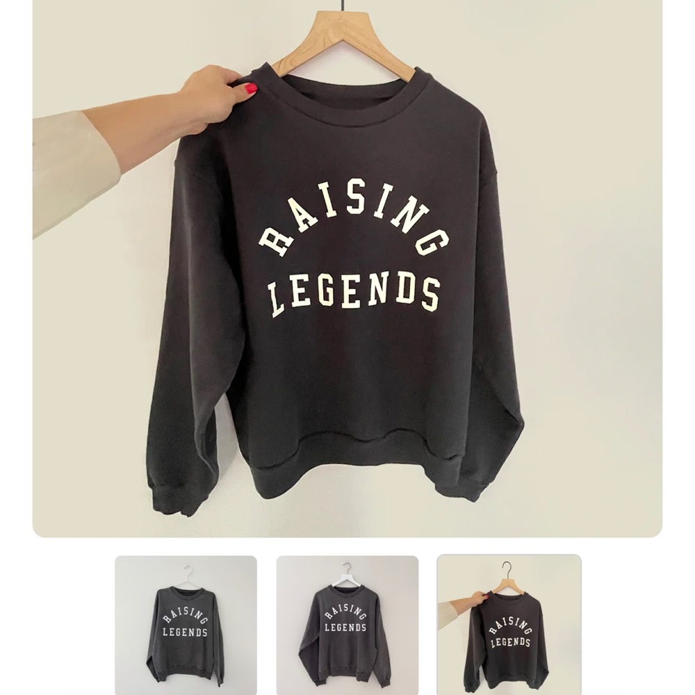 Ford & Wyatt Black 'Raising Legends' Sweatshirt